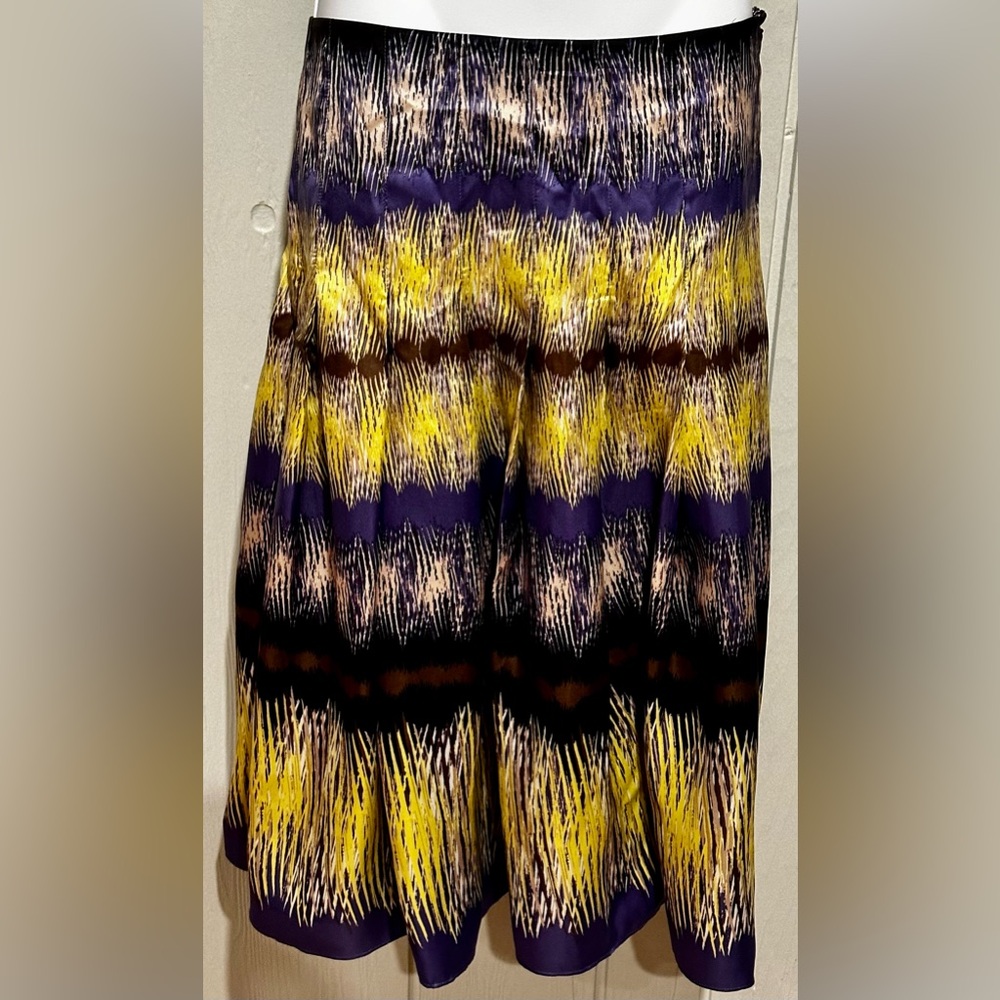 Jones New York Silk A-Line Skirt